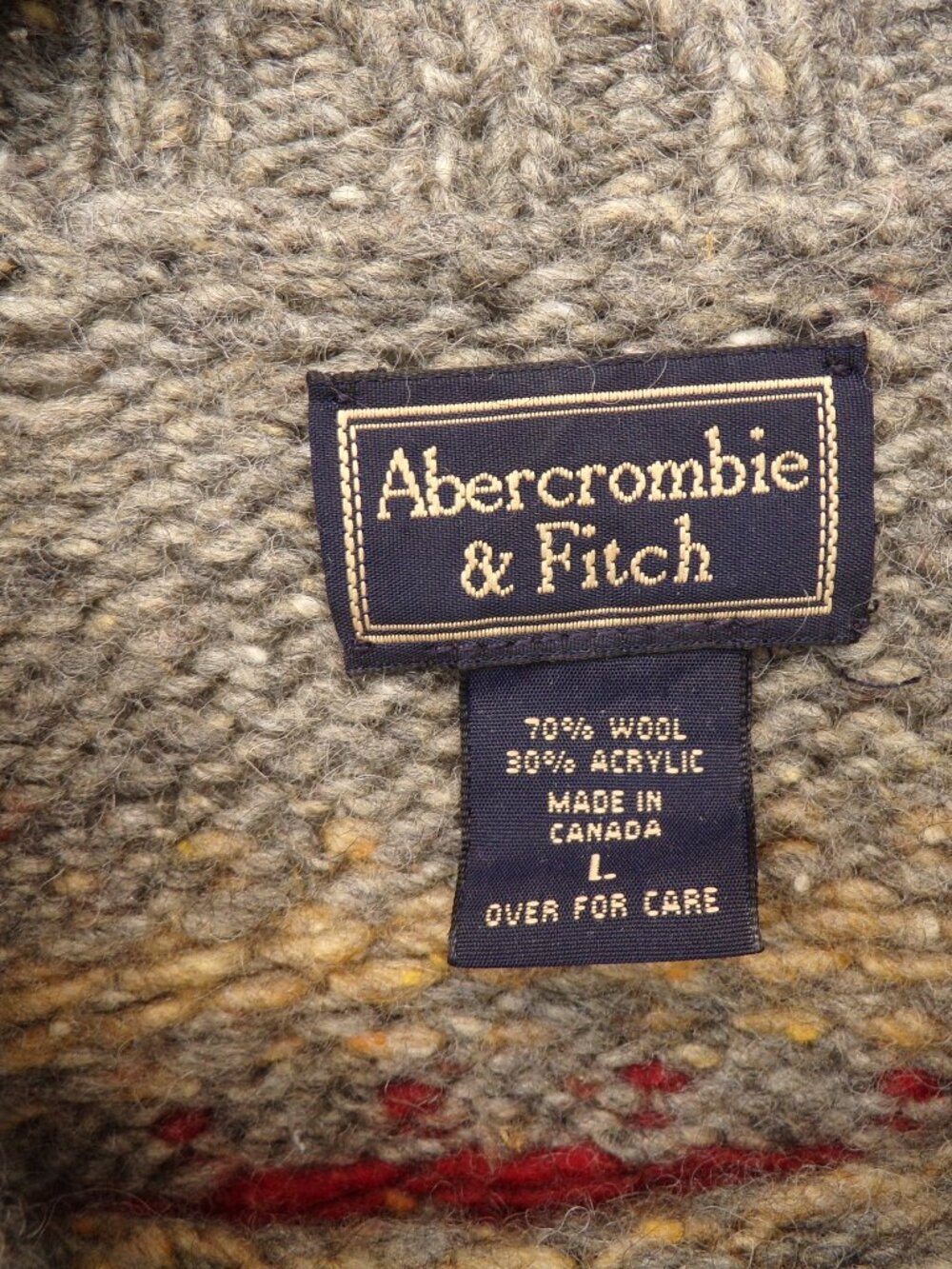 Abercrombie & Fitch Wool Women's L Sweater - Picture 7 of 8